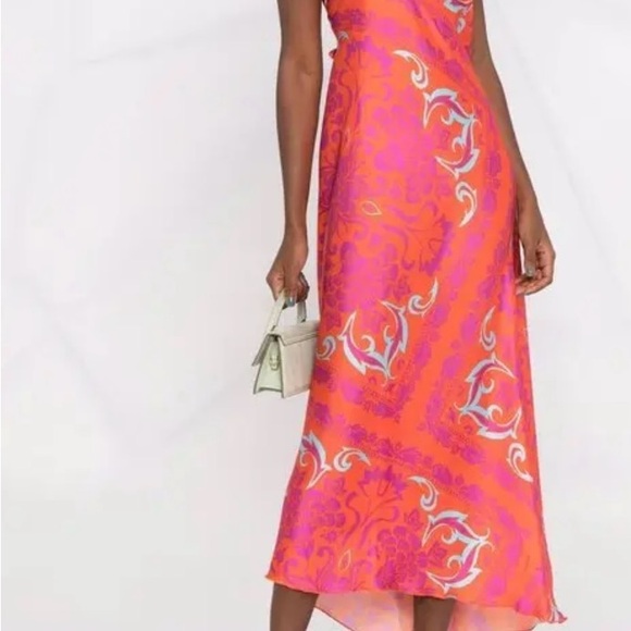 PINKO Motif-Print Halterneck Dress - Picture 3 of 13